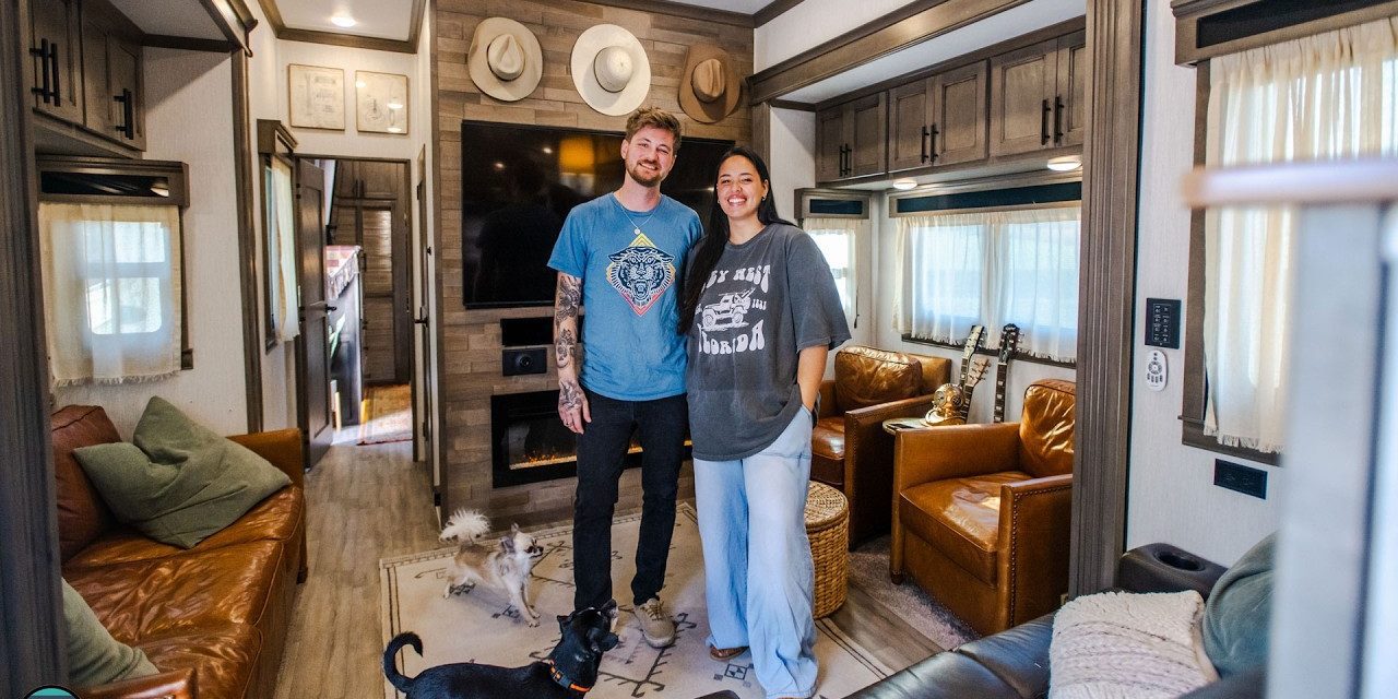 Tour of a Renovated 5th Wheeler