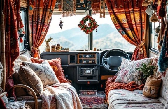 24 Boho Chic Rv Decorating Ideas For A Free-Spirited Vibe