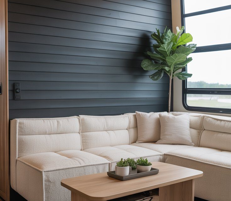 33 Sleek Black RV Decorating Ideas for a Modern Touch