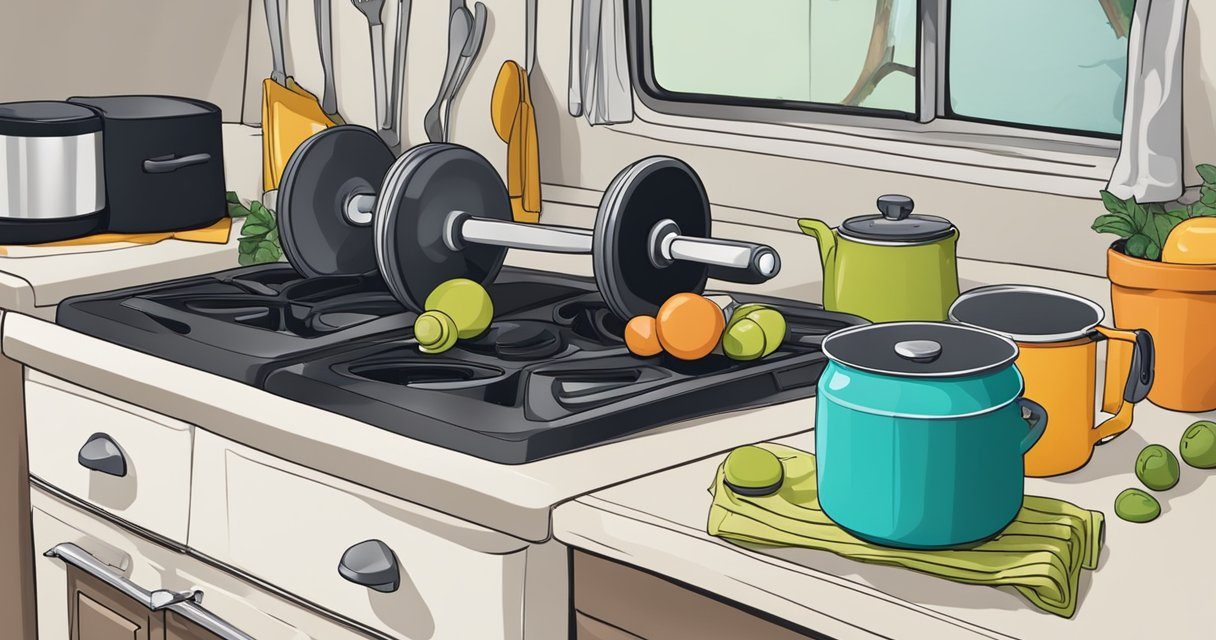 #1 Secret to Staying Fit While Cooking in a Tiny RV Kitchen