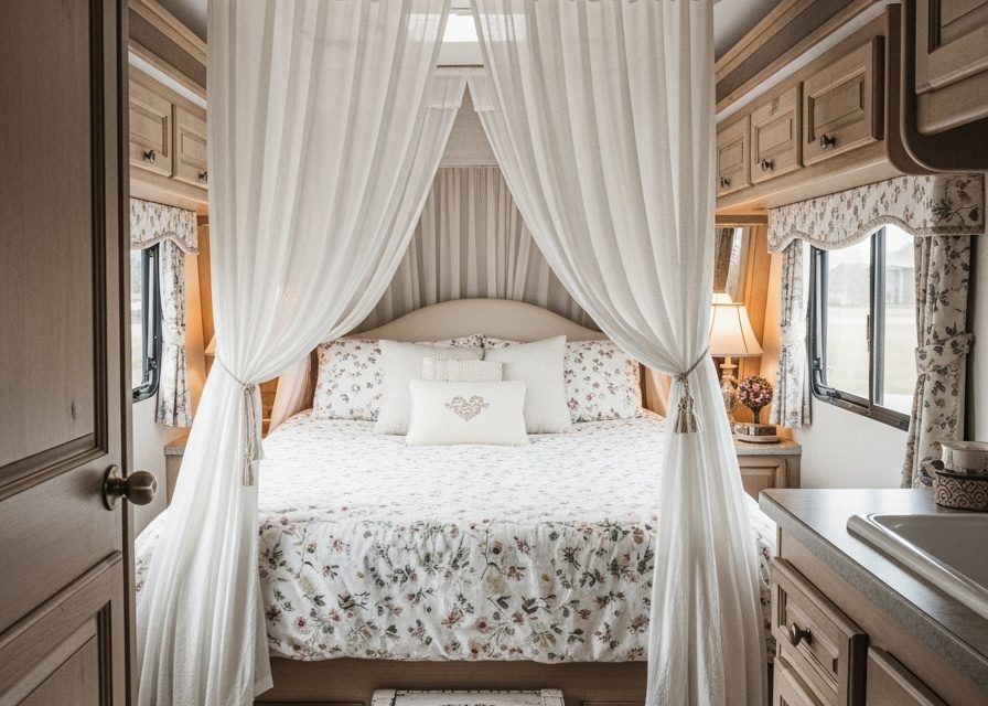 35 Cottage Style RV Decorating Ideas