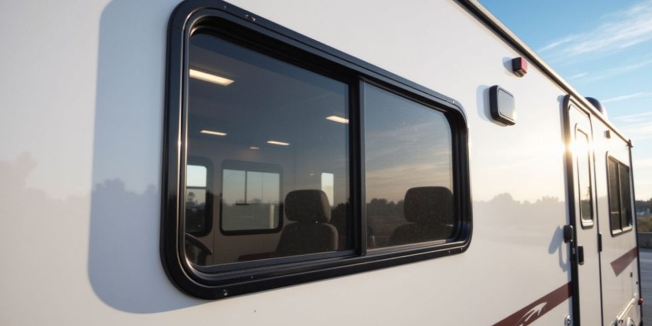 are rv windows double pane?