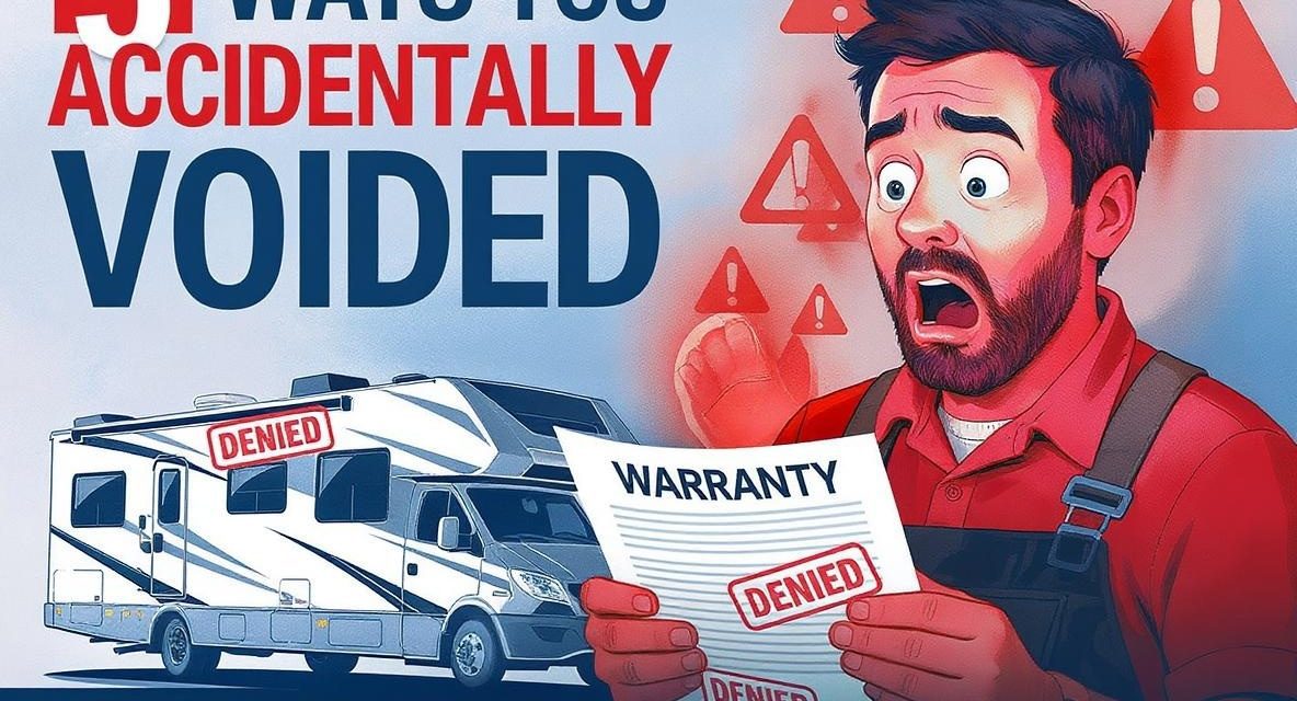 5 Shocking Ways You Just Voided Your RV Warranty (And Didn’t Even Know It!)