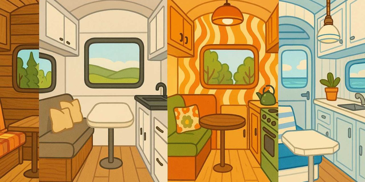 The Great RV Decor Showdown: When Modern Beats Rustic (But Just Barely!)