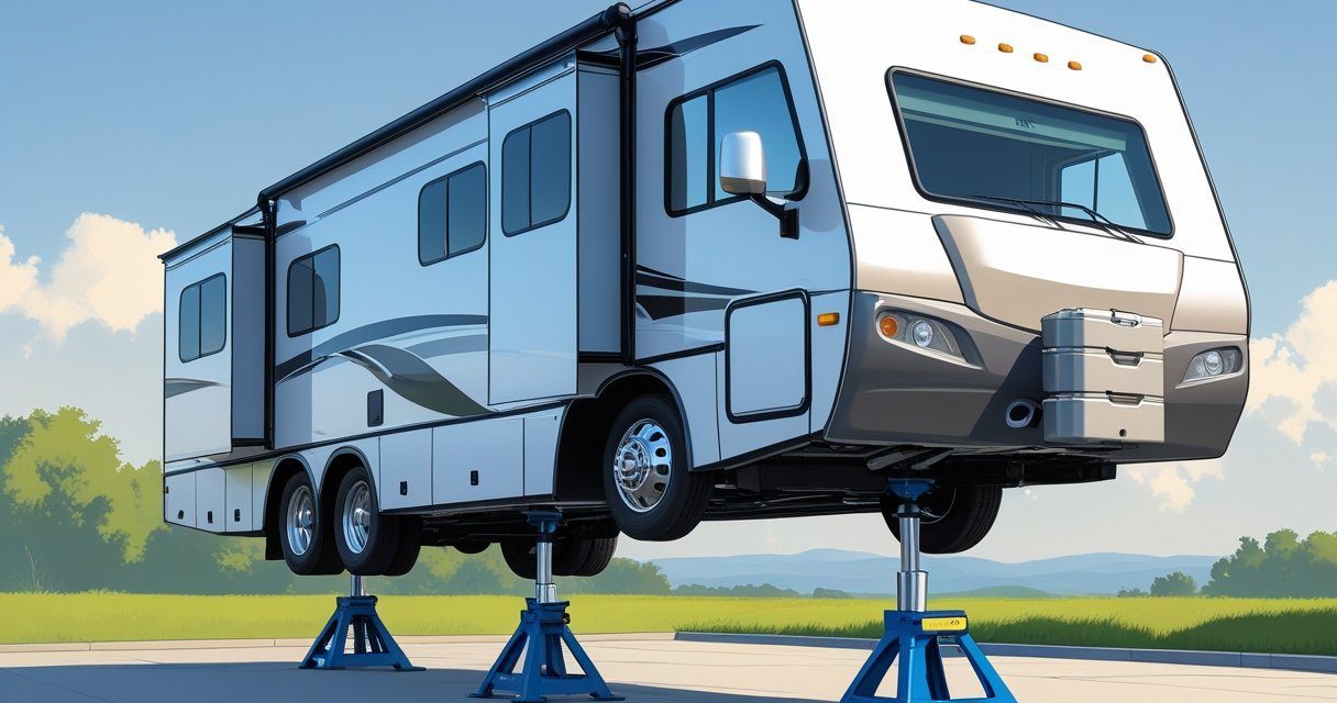The Slide-Out Jack Stand Myth: Why RV Experts Warn Against Using Them