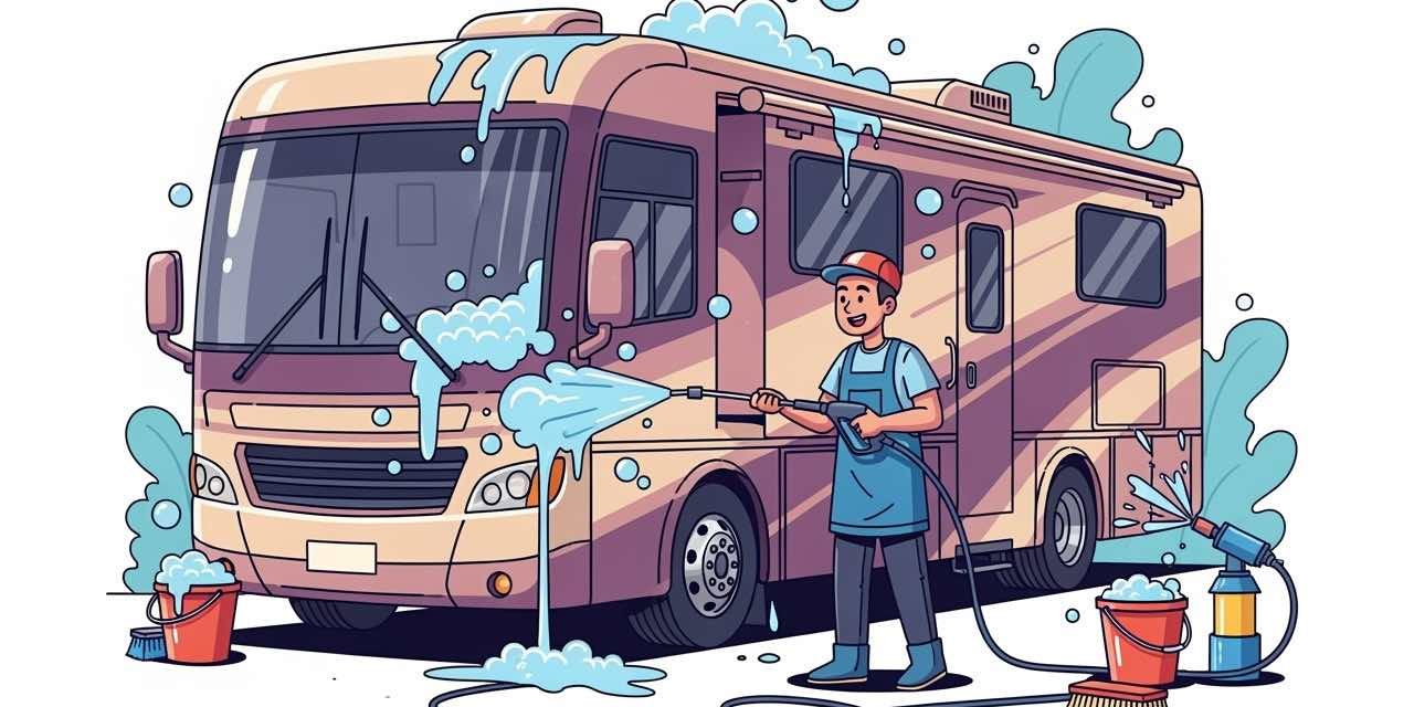 5 Tips That Make Washing Your RV a 35-Minute Joy Ride (Not a 3-Hour Nightmare!)
