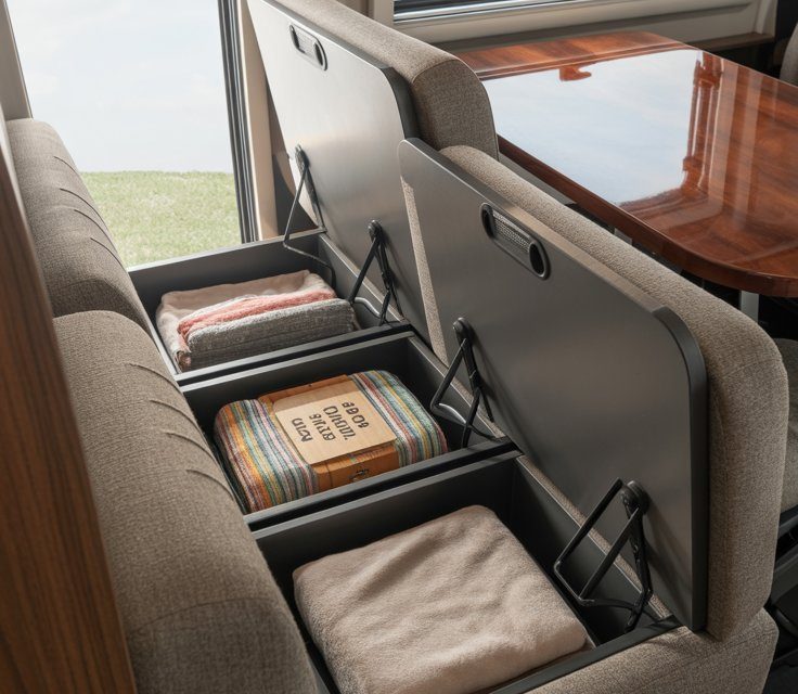 33 Functional RV Dining Areas for Family Meals on the Road