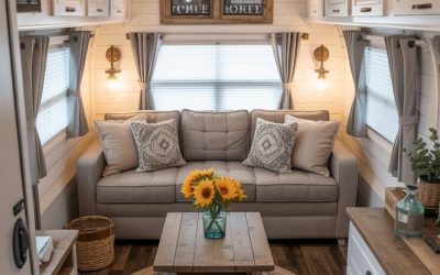 32 Country Style RV Decorating Ideas