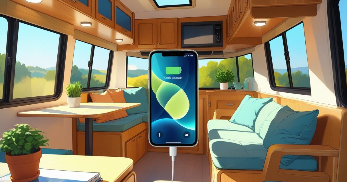 How RVers Keep Their Devices Charged on the Road