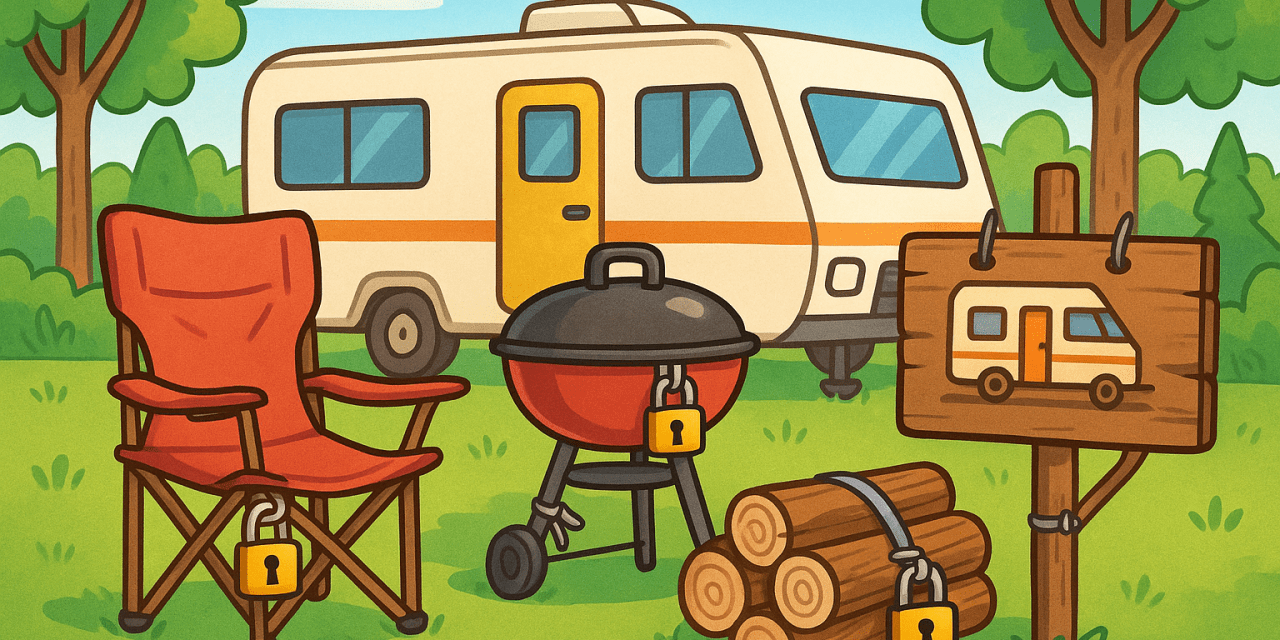 5 Bizarre Things Thieves Target at Your Campsite (And How to Stop Them!)