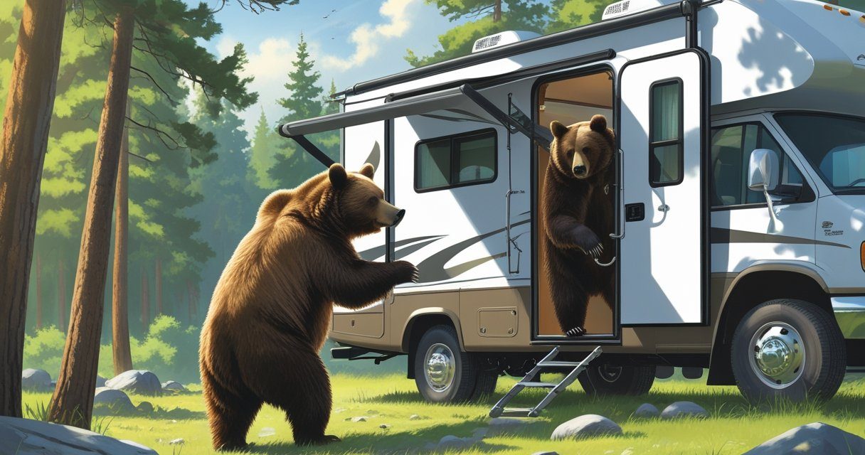 Can Bears Get Into RV? Staying Safe When Camping in Bear Country