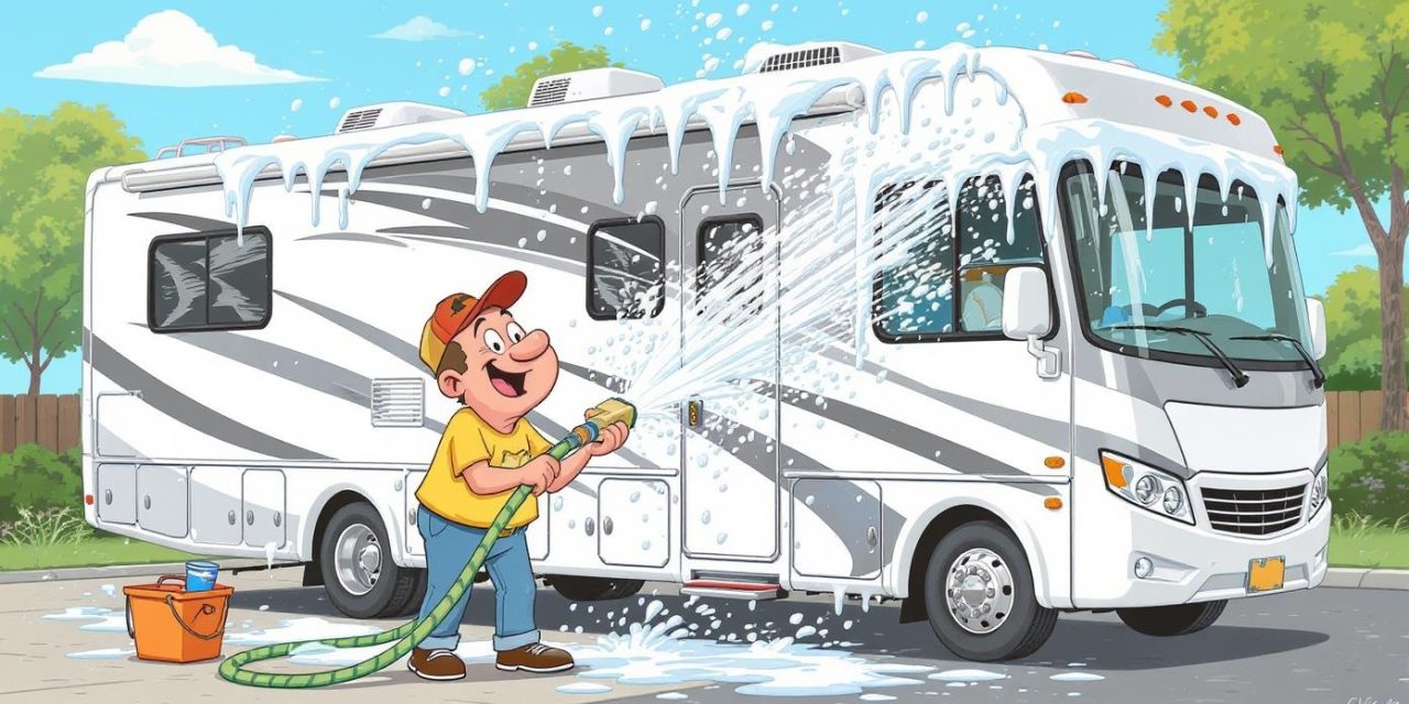 The Great RV Washing Debate: How Clean is Too Clean?
