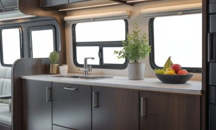 23 Dark Cabinet RV Decorating Ideas for a Sleek Look