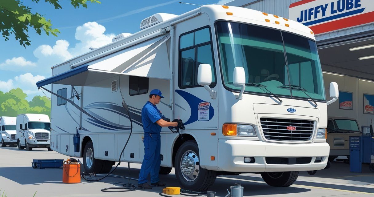 Can Jiffy Lube Change Oil on an RV? Service Options & Tips