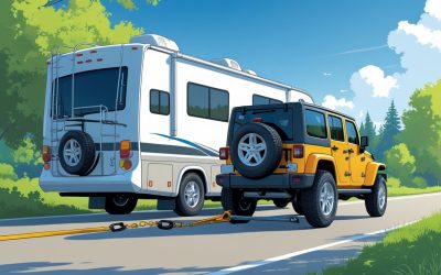 Can I Tow a Jeep Behind My RV? Complete Towing Guide & Tips