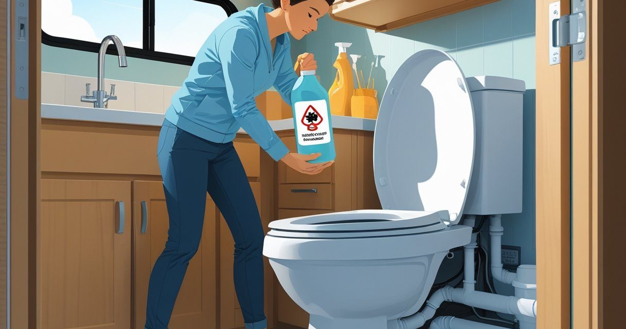 Can I Use Drano in My RV Toilet? Safe Solutions & Best Practices