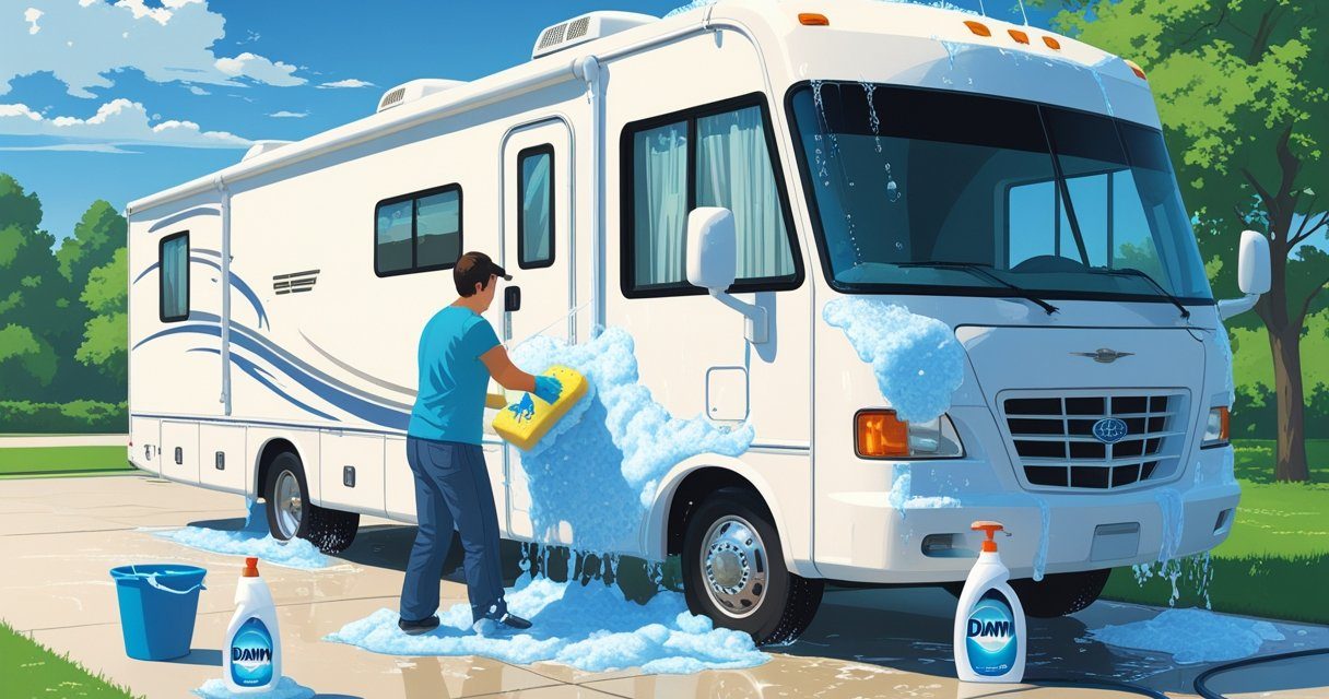 Can I Wash My RV with Dawn Dish Soap? Safe Cleaning Tips & Advice