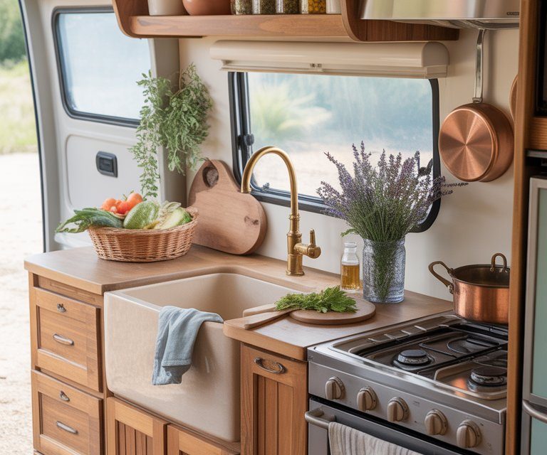 The French Country RV Kitchen: 29 Ideas for a Charming Culinary Space to Inspire Your Travels