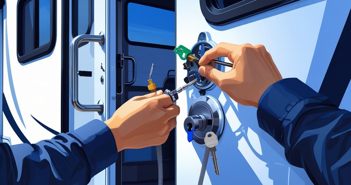 Can RV Door Locks Be Rekeyed? Secure Your RV With Key Solutions