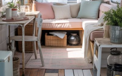 21 Budget-Friendly Flooring Options for Your Shabby Chick Camper That Combine Style and Comfort