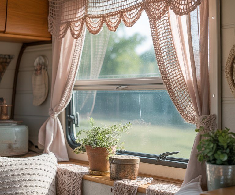 26 Creative Curtain Ideas for Your Camper’s Shabby Chic Windows