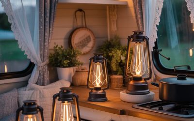 35 Dreamy Lighting Ideas for Your Shabby Chic Camper to Create a Cozy Glow