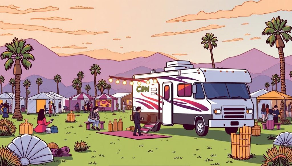 RV rentals near Palm Springs for Coachella festival