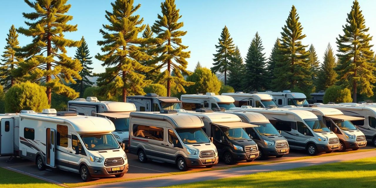 can vans stay at rv parks?