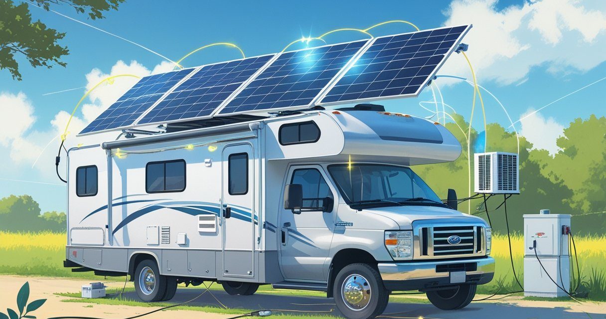 Can RV Solar Panels Run AC? Full Guide to Off-Grid Cooling