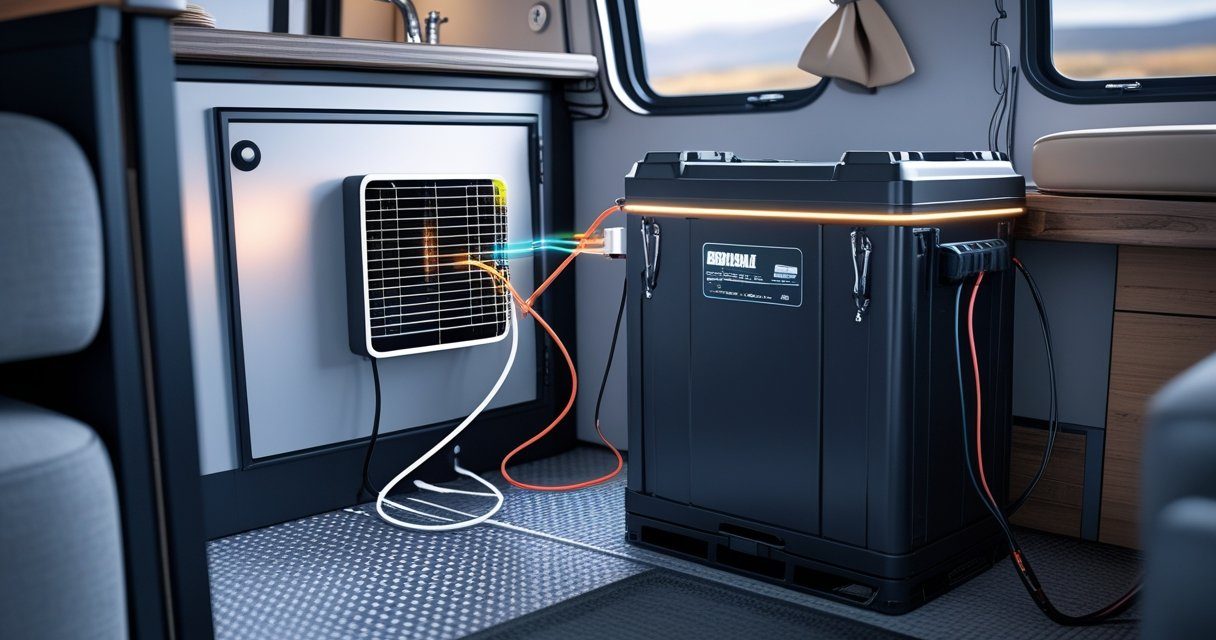 Can RV Heater Run on Battery?