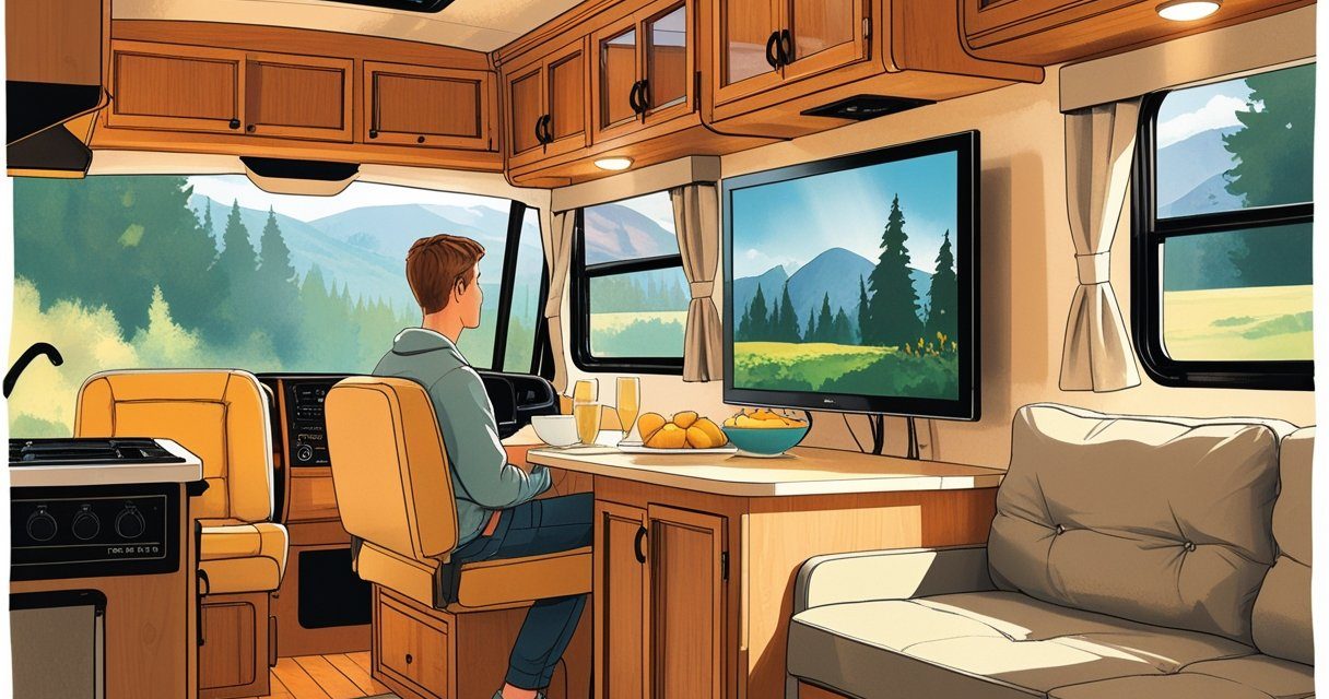 How Do RVers Watch TV On The Road?
