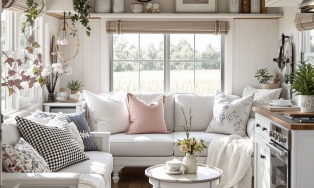 31 Farmhouse RV Decorating Ideas for Rustic Charm