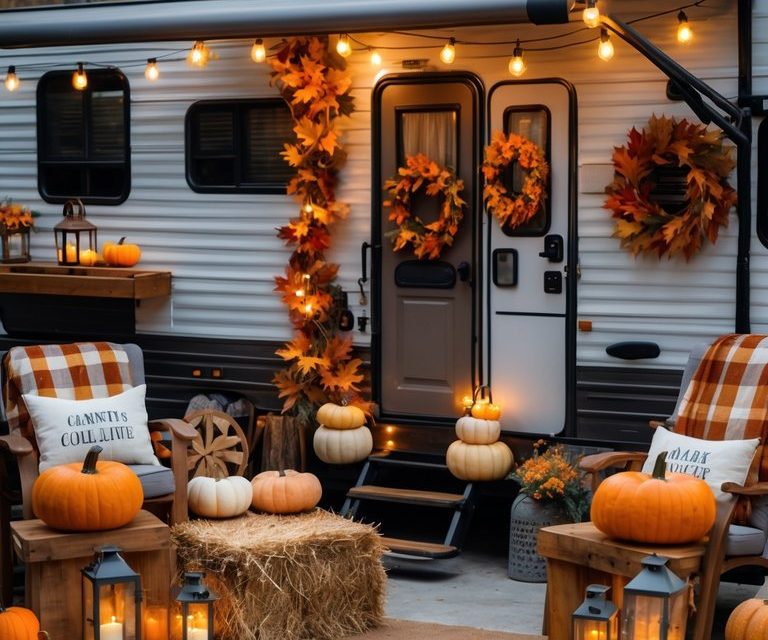 30 Fall RV Decorating Ideas to Embrace the Season