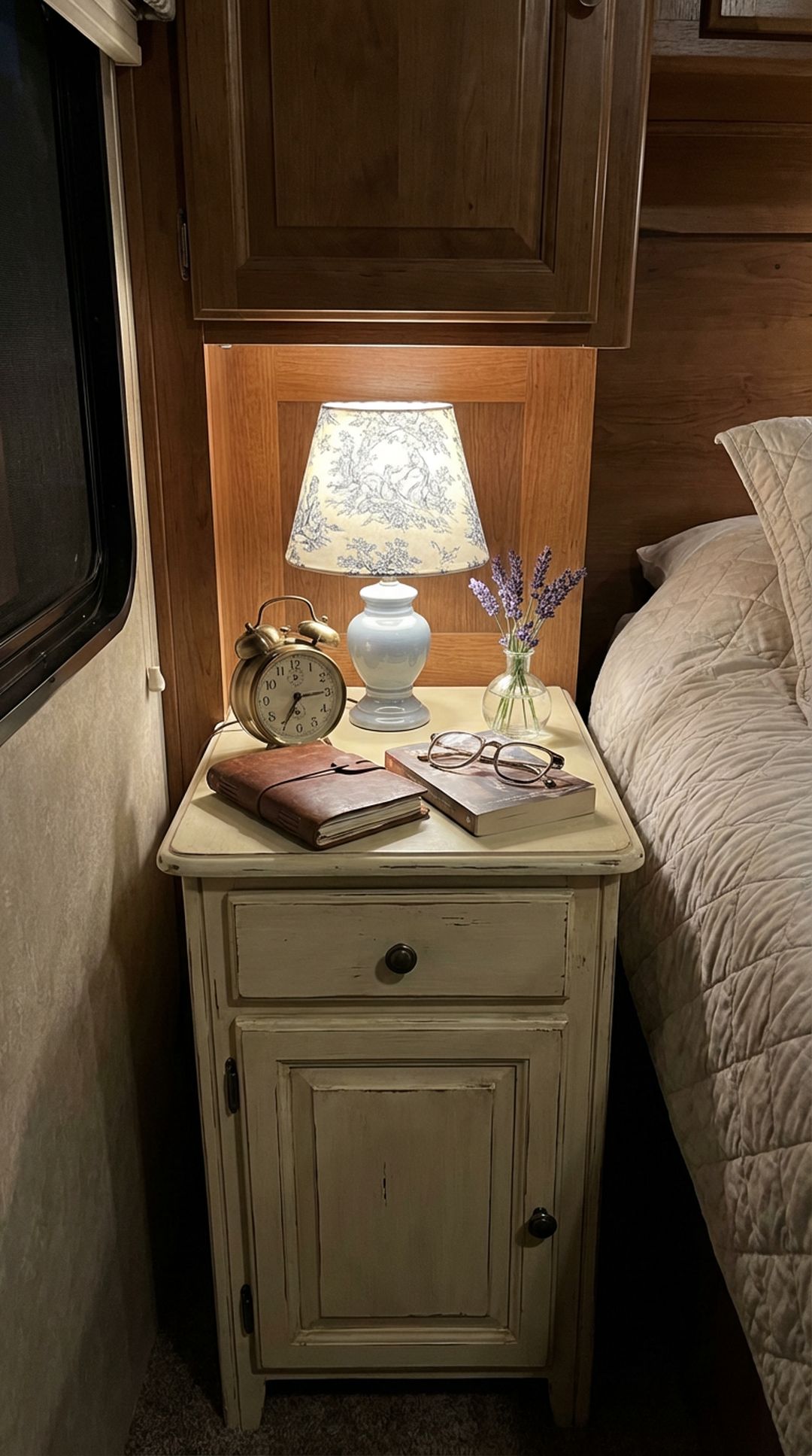 Romantic Bedside Styling