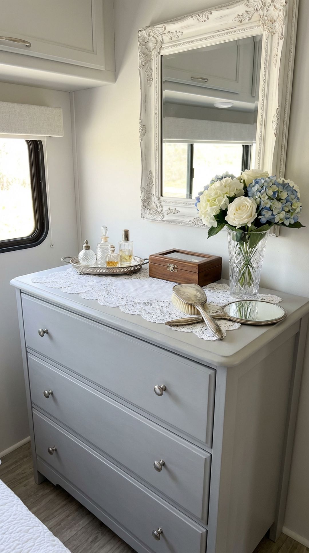 Vintage Dresser Accessorizing