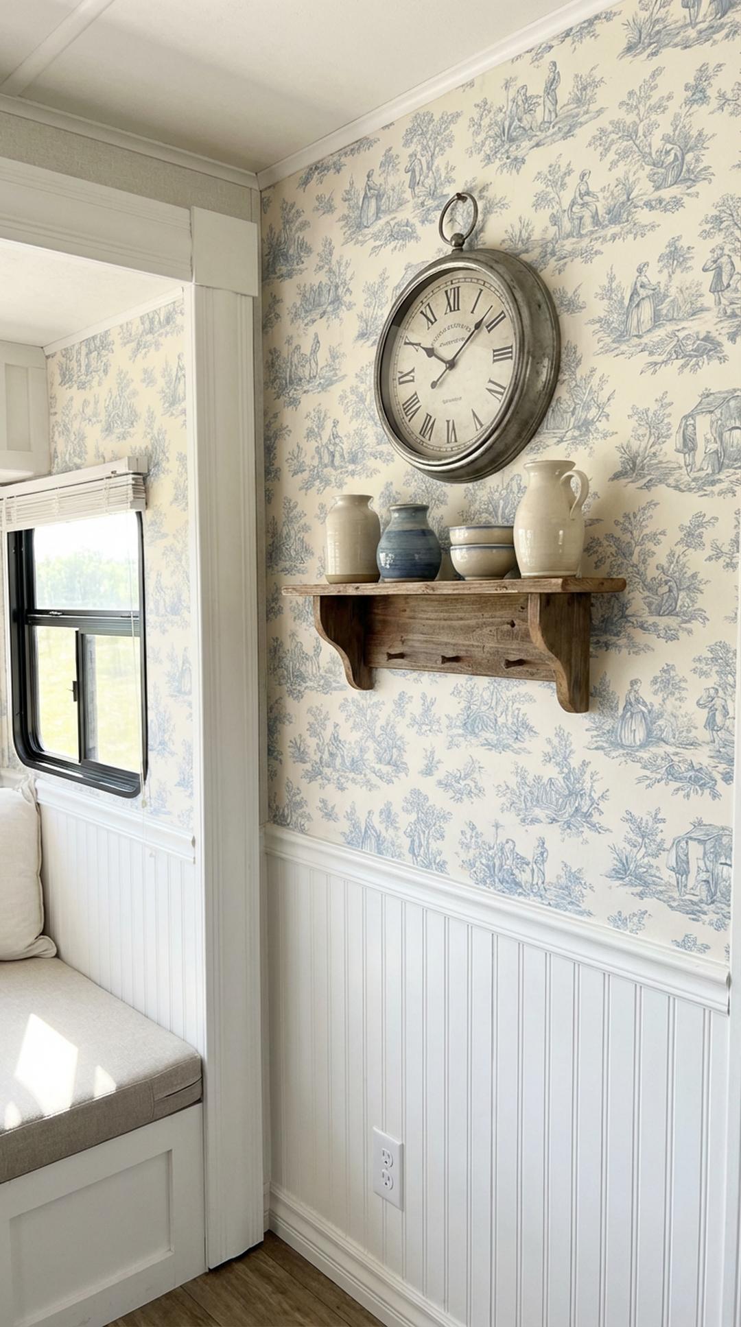 Removable French Wallpaper