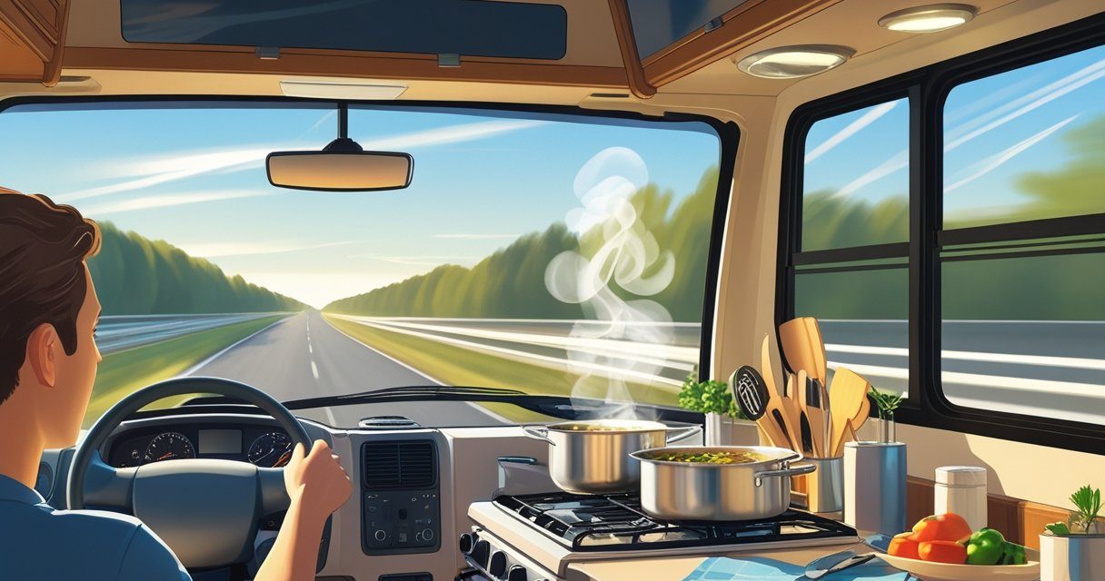 Can You Cook in an RV While Driving? Safety, Legality & Best Practices