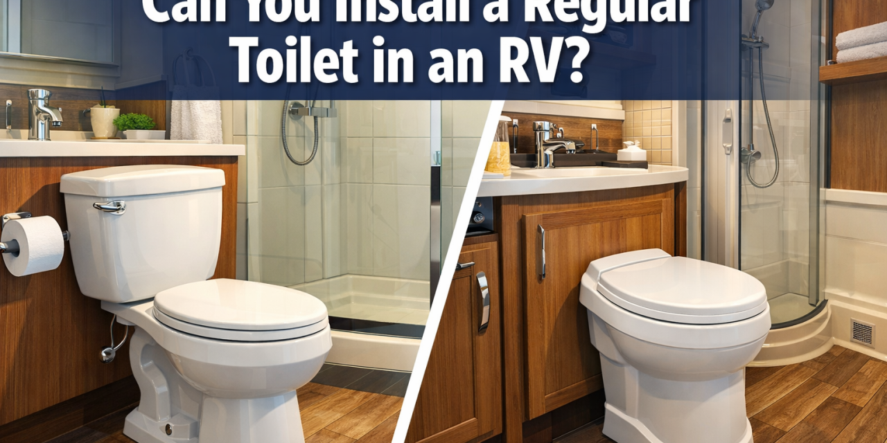 Can You Install a Regular Toilet in an RV? The Complete Guide for 2026
