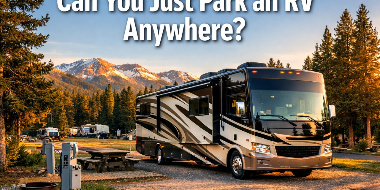 Can You Just Park an RV Anywhere? The Complete Guide to Legal RV Parking in 2026