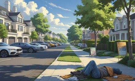 America’s Motorhome City (Millionaires Camp Next To Homeless)