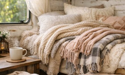 10 Cozy Throws and Blankets for Your Shabby Chic Camper