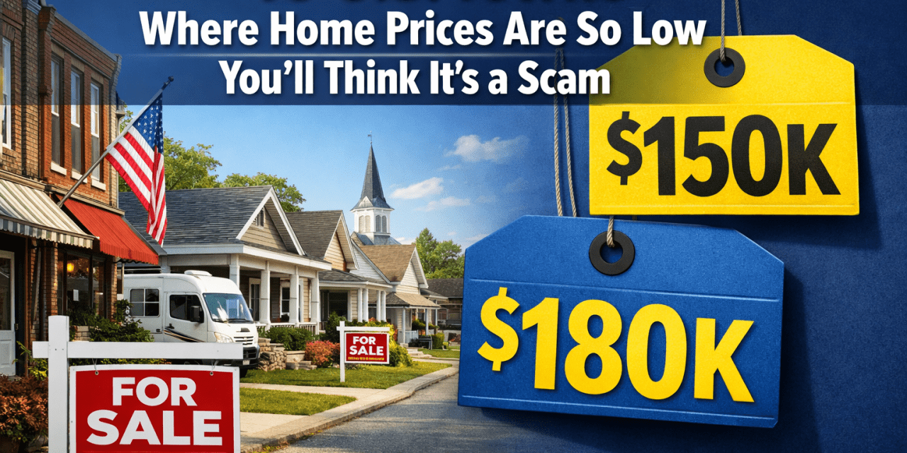 10 U.S Towns Where Home Prices Are So Low You’ll Think It’s a Scam