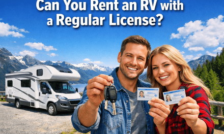 Can you Rent an RV with a Regular License?