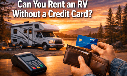 Can you Rent an RV without a credit card?