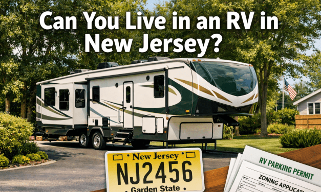 can you live in an rv in new jersey?