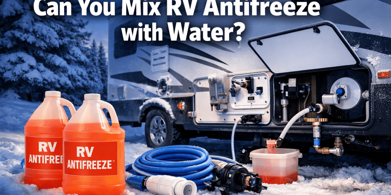 Can You Mix RV Antifreeze with Water?