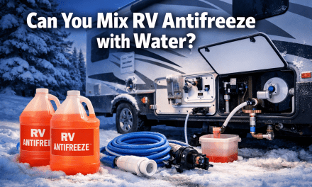Can You Mix RV Antifreeze with Water?