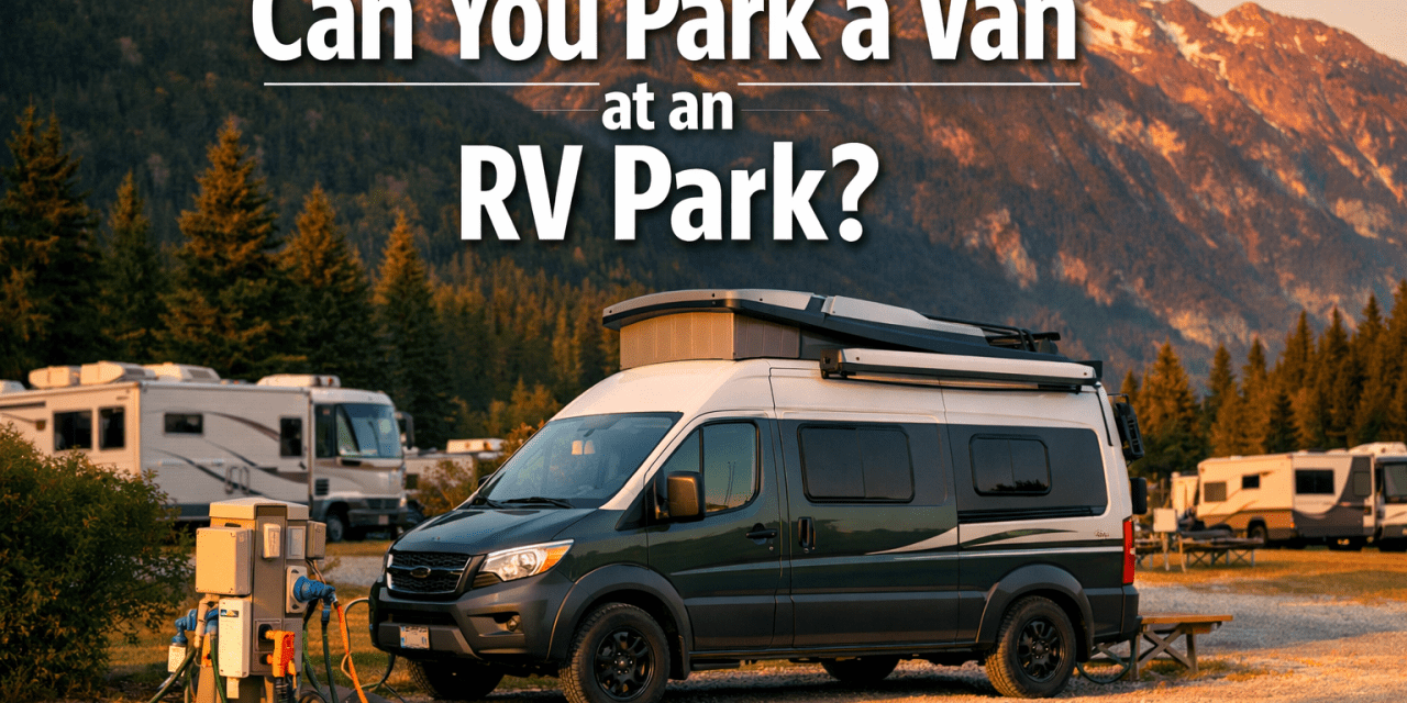 Can You Park a Van at an RV Park?