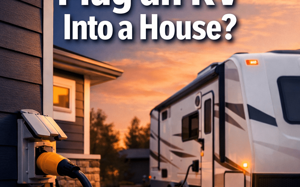 can you plug an rv into a house?