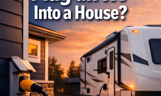 can you plug an rv into a house?